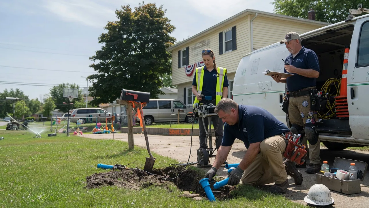 Slab Leak Repair in Langsville, OH near me